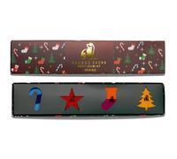 Christmas Men's Knitted Bamboo Socks UK 7-11 Festive Drawer Gift Box 4 Pairs