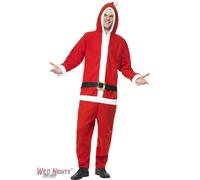 Christmas Mens Santa Jumpsuit Costume