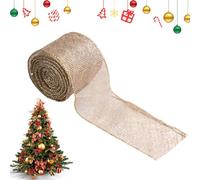 Christmas Mesh Ribbon for Wreaths | Christmas Tree Red Mesh Ribbon Roll | Holiday Decor for Garland Stylists Staircase Making Wreaths Enthusiasts Centerpiece String Lights Crafts