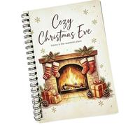 Christmas Message Book Paper Card Journal, B | for Holiday Notes Family Celebrations Stocking Table Moments Guests