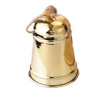 Christmas Metal Bell Pendant Decoration That Enhances Festive Settings With A Ringing Tone, Suitable For Various Home Holiday Arrangements(Gold)