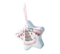 Christmas Metal Tin Box With Hanging Cord Holiday Decor Storage Present Packaging Travel Decorative Metal Gift Box