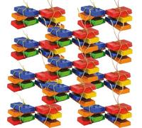 Christmas Milk Chocolate Napolitains 12.28g - Festive Mini Chocolate Squares for Christmas Tree Decorations (11 x Packs)