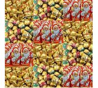 Christmas Milk Chocolate Reindeer,Santa,Teddy bear Mixed 10g Chocolates - Christmas Chocolates Collections,Party Bag Fillers (1000g, Random Mixed)