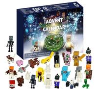 Christmas Minecraft Figure 24 Days Countdown Advent Calendar 2024 Surprise GiftS