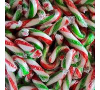 Christmas Mini Candy Canes 5g - Peppermint Flavour Festive Sweets, Perfect for Holiday Treats & Decorations (200 x Candy Canes)