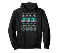 Christmas Miracle Accounting Graduate Accountant Graduation Pullover Hoodie