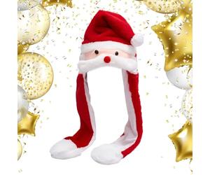 Christmas Mobiles Ears Hat - Plush Hat, Headband | Christmas Cartoon Headband For Elk Plush Deer Funny Deer Reindeer Hats With Scarf Cute Flap Cap