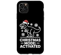 Christmas Mode Activated Dinosaur Humor Style Case for iPhone 11 Pro Max