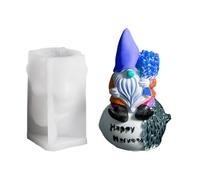Christmas Molds, Fall Elements Dwarf Crafts, Silicone 3D Gnome Mold with Fall Elements Design, for Holiday Table Centerpiece Home Decorations Winter Thanksgiving Birthday