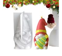 Christmas Molds - Gnome Tree Moulds - Aromatherapy Silicone Craft Mold | DIY Moles for Candle Making, Epoxy Resin, Gypsum, Clay, Plaster,