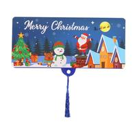 Christmas Money Bag | 1 x Folding Money Holder with Decorative | Folding Cards for Christmas, Parties and Events | Elegant Idea for Boys, Children, Women, Men, Moms and