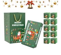 Christmas Money Box | Bouncy Cash Container, Festive Folding Case for Travel, Parties, Games, Birthdays, Weddings, Adults During the Christmas Holiday Season