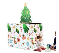 Christmas Money Box Candy Dispenser with 30 Transparent Bags
