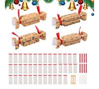 Christmas Money Box - Candy Paper Design Cash Pouch | Festival Money Box Decoration | Party Celebration Cash Pouch | Party Cracker Candy Paper Boxes | for Home Living Rooms Holiday Events Festivals