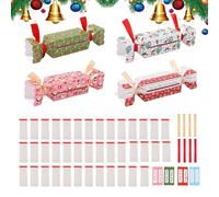 Christmas Money Box - Candy Paper Design Cash Pouch | Holiday Party Cracker Gift Box for Living Room, Events, Festivals, Celebrations | Decorative Paper for Christmas Treats and Small