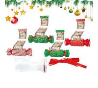 Christmas Money Box - Candy Shape Party Decoration,Christmas Box with Bags | for Kids Adults Women Men Girls Boys Mom Dad Family Gathering