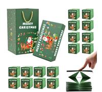 Christmas Money Box - Explosive | Foldable Box with Confetti for Money, Cards & Banknotes | Creative Candy Box for Christmas & Parties
