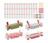 Christmas Money Box | Festive Cash Storage Gift Box - Cracker Candy Paper Money Pull Holder For Holiday Celebrations, Parties & Events | Creative Christmas Decoration For Home, Living Room & Gift Givi