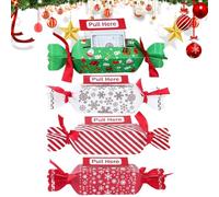 Christmas Money Box for Cash,Candy Shaped Pull-Out Party Holder - Holiday Box | for Birthday Holiday Halloween Easter Congratulations Valentine's Kids Adults