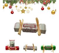 Christmas Money Box for Cash Gift, Christmas Surprise Pull Pouch Money Pull Boxes, Xmas Candy Box Pull out Cash Surprise Gift Boxes for Xmas Party Friends Family Adults(White,1pcs)