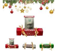 Christmas Money Box for Cash Gift, Christmas Surprise Pull Pouch Money Pull Boxes, Xmas Candy Box Pull out Cash Surprise Gift Boxes for Xmas Party Friends Family Adults(Red,1pcs)
