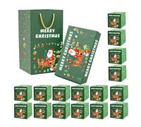 Christmas Money Box - Gift Box | Folding Paper Box: 18.5x9.5x5.5cm Jumping Container for Birthdays, Parties, Weddings, Travel and Holiday Celebrations