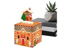 Christmas Money Box - Pull out Container - Gingerbread House Merry Christmas Money Box,for Birthday Valentine's Day Proposal Boys Girls Kids Teen Friends Family