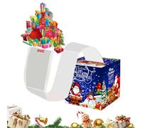 Christmas Money Box Pull | Party Supplies | Holiday Cash Pull Box,for Party Planners Friends Family Gatherings Stocking Stuffer Special Occasions Company Events School Activities