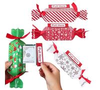 Christmas Money Boxes,Candy Shaped Party Container | Money Pull Box | for Birthday Holiday Halloween Easter Congratulations Valentine's Kids Adults