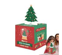 Christmas Money Boxes - Removable Boxes | Unique Christmas Money Boxes | Removable Money Boxes, Fun Christmas Money Boxes, Creative Merry Christmas Money Boxes for Parties, Festivals and