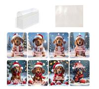 Christmas Money Cards, Christmas Money Cards - Pack of 8 Dog Money Card Money Holders - Holiday Ornaments Cash Funny Christmas Tags with Envelopes for the Door, b, see description, See description