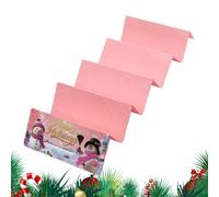Christmas Money Envelopes | 10 Pockets for Greeting Envelopes, Christmas Cash Holder Card | for Home Party Decoration Neighbors Adults Friends Teachers Students Father