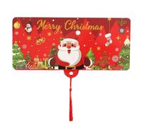 Christmas Money Envelopes - 39g Mixed Cute Modern Traditional, Festive Robin Designs | Party Favor Festive Foldable Cards With Tassle For Men Dad Mom Kids Girls Boys