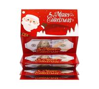 Christmas Money Envelopes,Holiday Blessing Supplies | Christmas Card Holder Foldable | for Teens Women Men Mothers Fathers Parents Grandparents Friends Colleagues Family Gathering Office