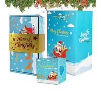 Christmas Money Exploding Box - 12-Piece Merry Christmas Red Envelope Bounce Box,Festive Case Party Favors for Holiday Events Parties Gatherings Friends Children Adults Family