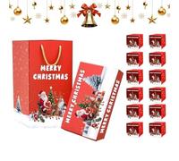 Christmas Money Exploding Box - Holiday Folding Pop-Up Cash Holder Box,Reusable Bouncing Case for Red Envelope Souvenirs Children Graduation Events Wedding Gatherings Adults