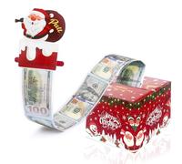 Christmas Money Gift Boxes, Christmas Money Pull Box, ForKids and Adult Presents, Surprise Boxes Fun Way to Give Cash as A Gift