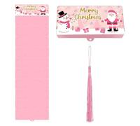 Christmas Money Holder | Box with 10 Slots - Merry Christmas Cash Envelope - for Women Men Kids Holiday Party Ticket Event