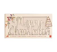 Christmas Money Holder, Christmas Cash Holder - Vista Printed Christmas Money Card Funny Money Holder - Christmas Card Party Cash Holder Wooden Perfect for Friends, Families, Holidays, christmas tree,
