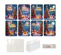 Christmas Money Holder, Christmas Money Holder - Dragon Money Cards, Pack of 8, Money Holder | Christmas Decorations with Envelopes, Cute Christmas Accessories for Christmas Tree, b, see description