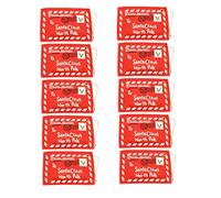 Christmas Money Holder Gift Cards with Envelopes for Xmas Tree Ornament 10PCS Office School Equipment