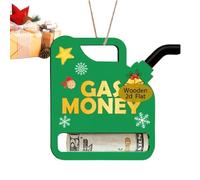 Christmas Money Holders 2D Wooden Organizer Ornament Clips for Parties