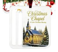 Christmas Money Holders for Cash Clear Transparent Pocket Storage | Christmas Tree Ornament for Holiday Birthday Graduation Wedding Kids Adults Teens Men