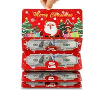 Christmas Money Holders for Cash, Money Christmas Cards with Envelopes, Surprise Christmas Gifts for Kids Teen Girls Boys Women Men Mom Dad