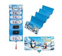Christmas Money Holders for Cash, Xmas Surprise Money Holder with 10 Slots, Festive Cash Gift Organizer, Surprise Christmas Gifts for Kids Teen Girls Boys Women Men Mom Dad (Blue)