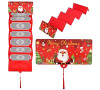 Christmas Money Holders | Funny Money Envelopes | Foldable Festive Party Favor Cards with Tassle for Boys Girls Kids Mom Teen Women Men Dad Celebration Holiday Festival Party Home