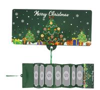 Christmas Money Holders | Funny Money Envelopes | Party Favor Festive Foldable Cards with Tassle for Teen Women Dad Boys Mom Men Girls Kids Party Holiday Festival Celebration Home