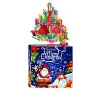 Christmas Money Pull Box - Festive Cash Gift, Creative Pull Out Cash Holder, Holiday Theme Design, Ideal for Party Family Events Workplace Exchange