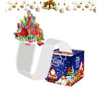 Christmas Money Pull Box for Adults - Winter Party Supplies,Festive Money Holder,for Party Planners Friends Stocking Stuffer Special Occasions Company Events School Activities Women Men Kids